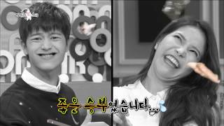 【TVPP】Solar(MAMAMOO) - Comic face battle with SungJae , 솔라(마마무) - 성재와 엽기 표정 배틀 @Radio Star