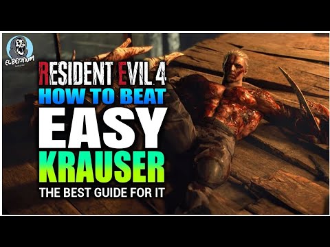 BEST HOW TO BEAT Krauser SUPER EASY GUIDE | Resident Evil 4 REMAKE
