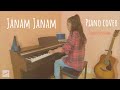 Janam Janam Piano Cover by Sharanya Sharma | Dilwale |  Arijit Singh