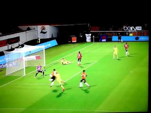 But de Bammou pour Nantes contre Lorient à la 9 eme journée de ligue 1