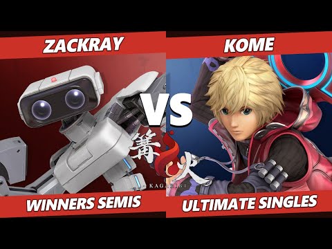 Kagaribi 1 Winners Semis - GW｜Zackray (ROB) Vs. SG8 | Kome (Shulk) Smash Ultimate SSBU