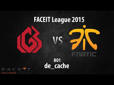 LGB vs Fnatic BO1 de cache ENG  FACEIT League 2015 31 03 2015