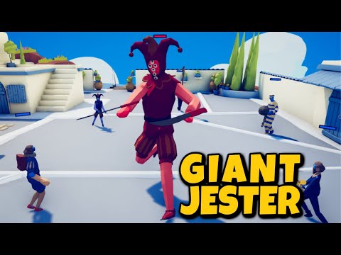 GIANT JESTER vs EVERY FACTION - Totally Accurate Battle Simulator TABS