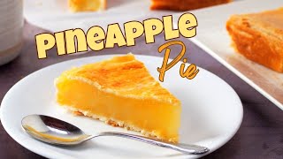 Filipino Pineapple Pie