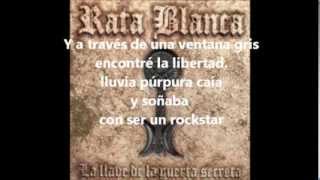 Rata Blanca Lluvia Púrpura con letra
