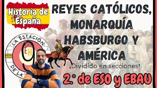 ✅ Reyes Católicos, monarquía Habsburgo 👑 y América 🌍.