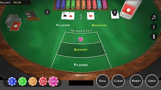 Baccarat Game video preview