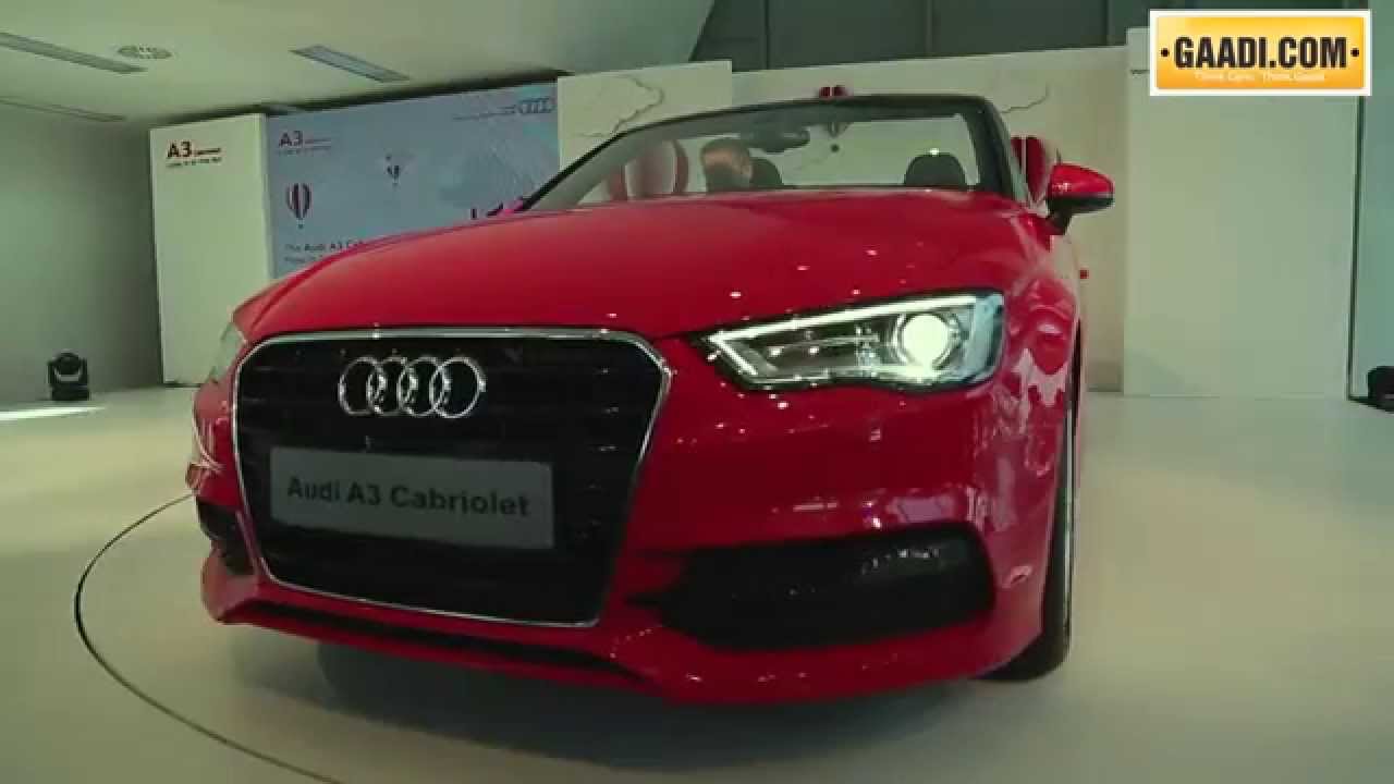 Audi A3 Cabriolet Launch In India