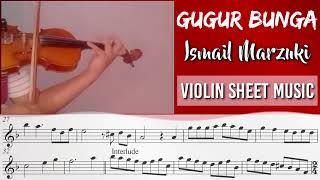 Download lagu Free Sheet || Gugur Bunga - Ismail Marzuki || Violin sheet music mp3