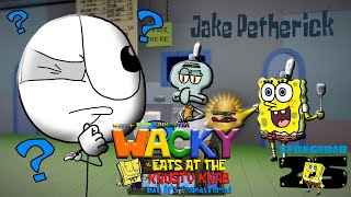 Wacky eats at The Krusty Krab but it's Remastered | WEATKK Remake | Wacky but it's Remastered