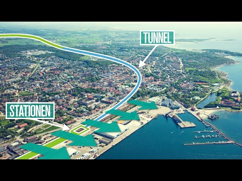 Sweden Varberg Tunnel Project #RayHaber #RaillyNews