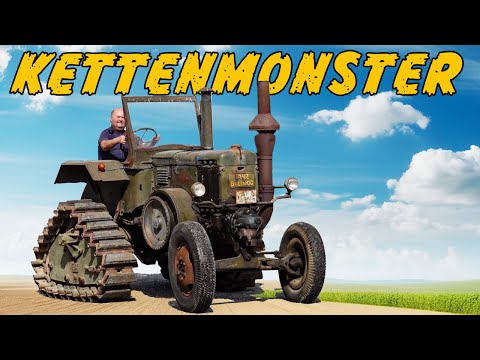 The Lanz Bulldog chain monster's first start after more than 10 years!