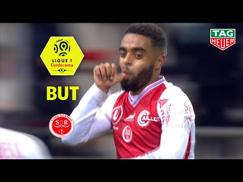 But Tristan DINGOME (21') / Stade de Reims - Olympique de Marseille (2-1)  (REIMS-OM)/ 2018-19