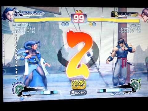 SSF4AE: OTinhoso (Guy) vs rosetukaidesu (Rose)