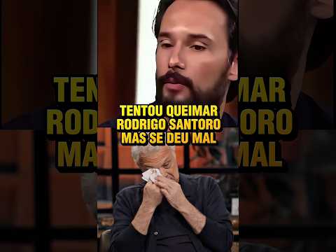 Rodrigo Santoro e a lapada em Pedro Bial