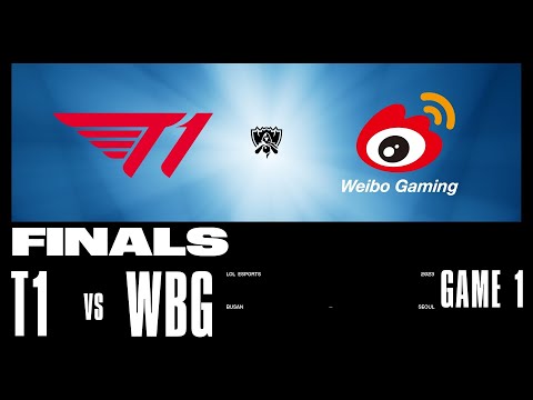 WBG vs. T1 - Game 1 | FINALS Stage | 2023 Worlds | Weibo Gaming vs T1 (2023)