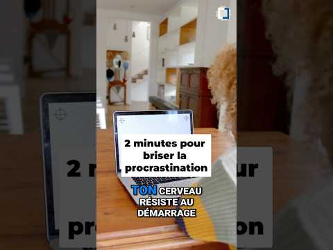 Démarrez petit : la règle des 2 minutes pour une motivation maximale ! #shorts