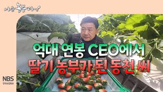 [나는농부다 280회] 억대 연봉 CEO에서 딸기 농부가 된 동천 씨
