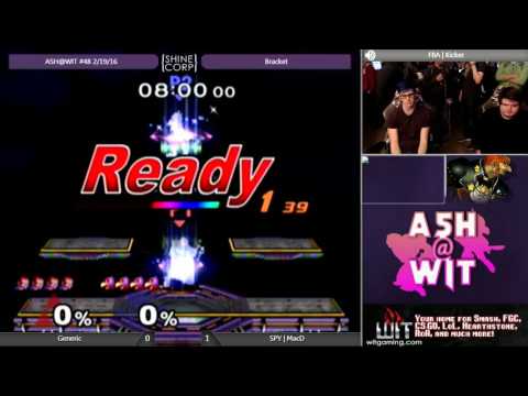Generic  (Ganon) vs SPY | MacD (Falco) - ASH@WIT #48 Melee Bracket