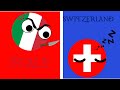 ITALY VS SWITZERLAND WHO WILL WIN WAR ANIMATION
