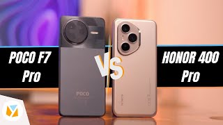 HONOR 400 Pro vs Xiaomi Poco F7 Pro