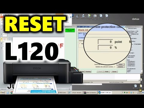 Epson L120 Resetter Adjustment Program