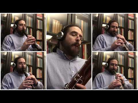 Pepusch: Concerto IV for two recorders, two oboes, and bass from Lockdown