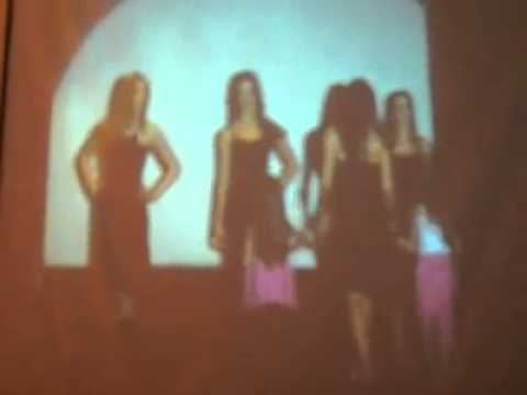 Brisa en desfile Gigot con Pamela David