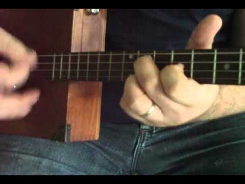 4 string blues tricks pt. 2  - How to Play Cigar Box Guitar by Shane Speal