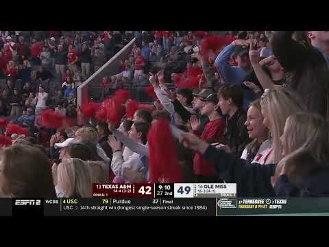 Manny Obaseki 2024-2025 Season Makes - Texas A&M - NCAA