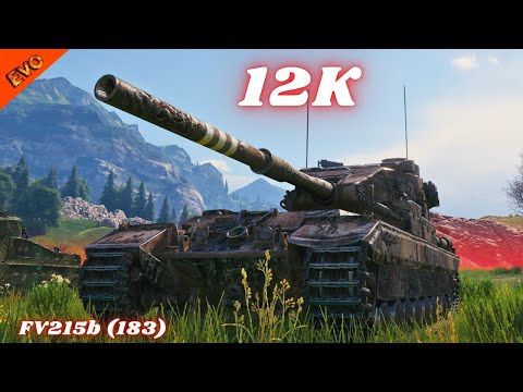 FV215b (183)  12K Damage 5 Kills | Mir Tankov | World of Tanks