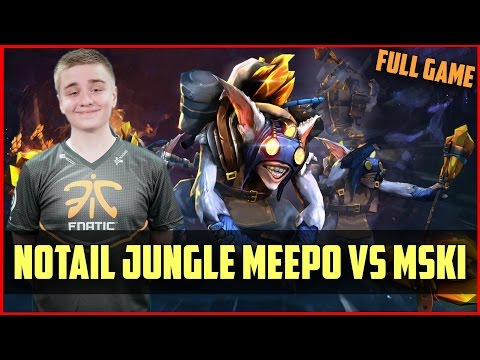 OG.N0tail Jungle Meepo vs Mineski full game @ Summit 4 DOTA 2 gameplay
