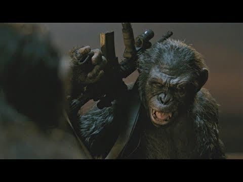 Caesar vs Koba Final Fight (Part 1) | Dawn of the Planet of the Apes (2014)#LOWI