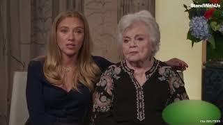 Scarlett Johansson and June Squibb share insights into their connection to Eleanor the Great