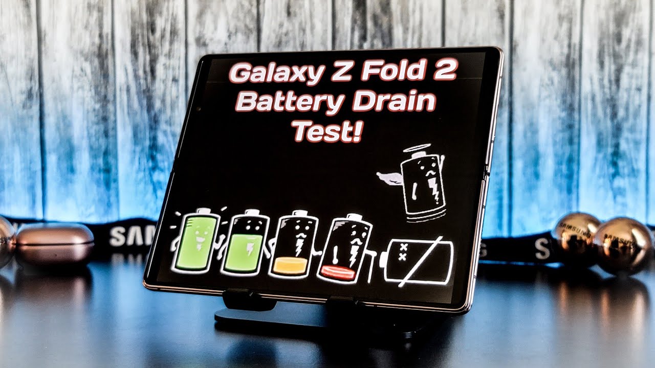 Samsung Galaxy Z Fold 2 All Day REAL LIFE Battery Drain Test!