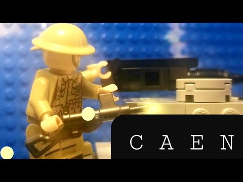 Battle of Caen 1944 | WW2 brickfilm | W&P Brickfilms