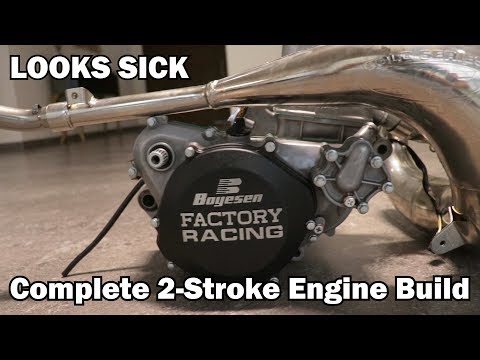 CR250 Supermoto Part 13: Complete Engine Build!!! Bottom & Top End