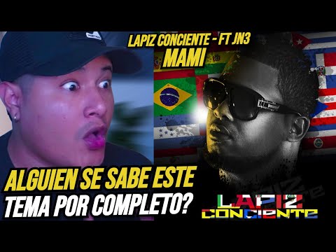 Reaccionando a LAPIZ CONCIENTE ft. JN3 - MAMI | DEMASIADO DURO ESTE TEMA! 🔥