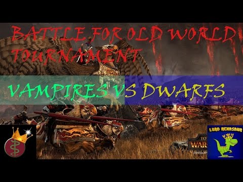 Total War Warhammer Tournament Battle For The Old World 1st Round( Lord Rexasur vs King Of Pergamon)