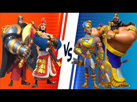 Cheok Jun-gyeong Richard VS Ramesses Gilgamesh - Rise of Kingdoms in 2021