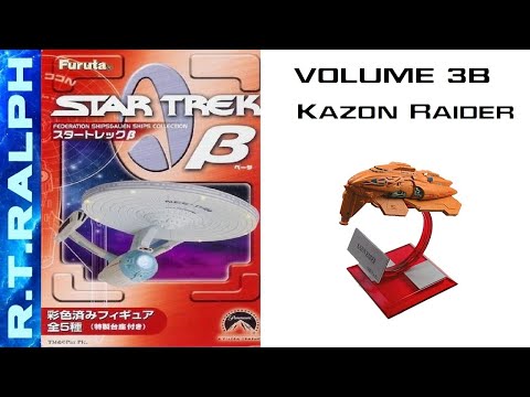 Furuta Star Trek Model Review. Series 3b.2 - Kazon Raider