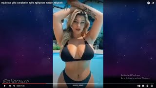 Big boobs girls compilation #girls #girlpower #breast #bigbank