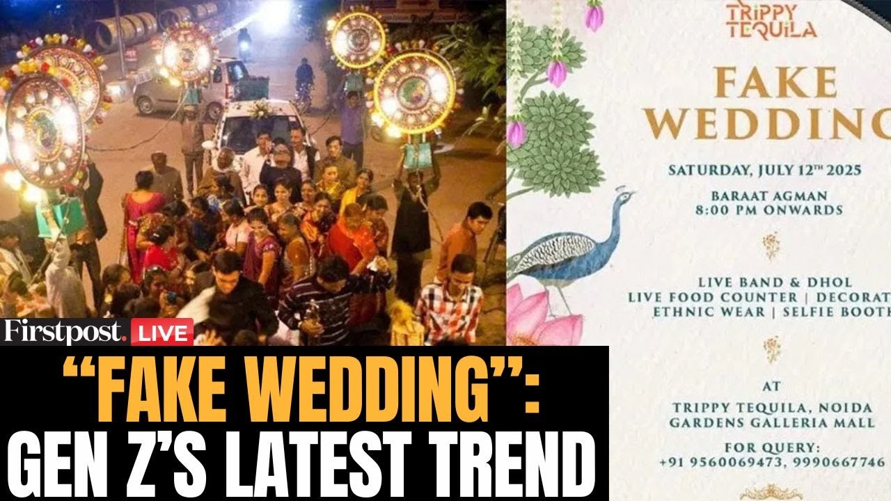 LIVE| Fake Indian Weddings: India's Latest Gen Z Party Trend or New Business Model? | N18G