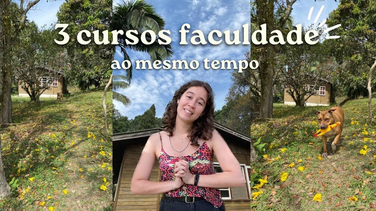 3 CURSOS NA FACULDADES AO MESMO TEMPO | como faço, organização, UFABC
