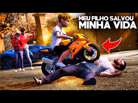 GTA V: VIDA DE RICO | ELE VEIO NOS ATACAR E KAUANZINHO FEZ ALGO INACREDITAVEL!!😱 |EP#08