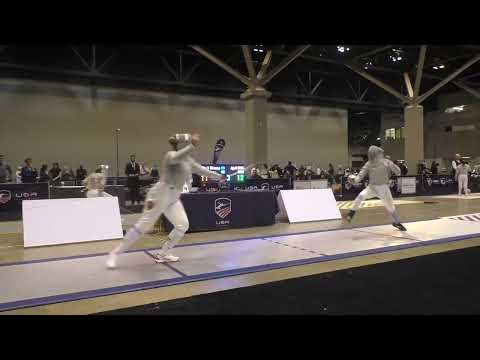 National Championships 2023 SWS - L32 - Chloe Fox-Gitomer v Nora Burke (Partial)