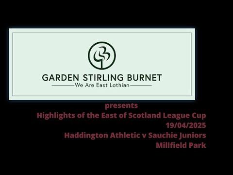 Haddington Athletic v Sauchie Juniors - 19 04 2025