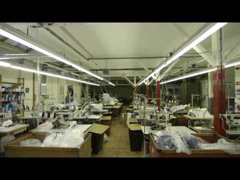 A day in the life of a British clothing factory