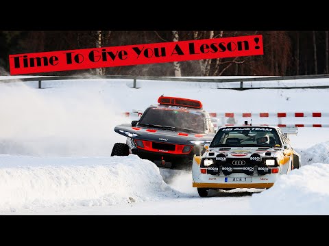 Audi S1 Quattro VS etron Dakar | Race of champions