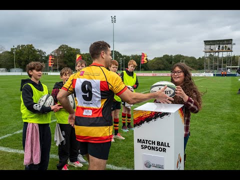 K4 Group Sponsored Richmond Rugy Kit for the season 2025-2026